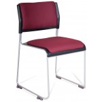 Public Upholstered Stacking Chair