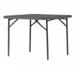 3ft x 3ft Square Poly Folding Table
