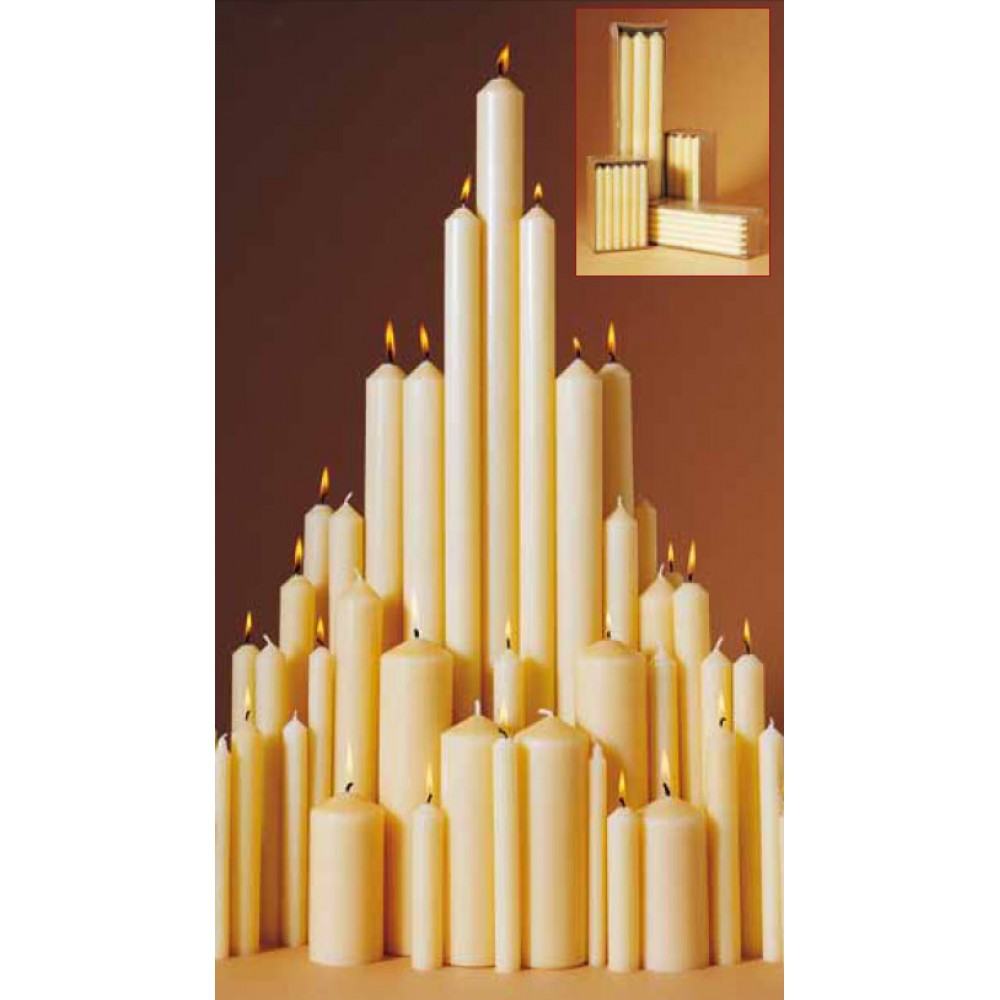 Altar Candle 1.1/4in x 18in