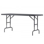 Poly Folding Height Adjustable Table 6ft x 2ft6 