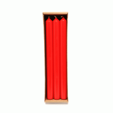 Advent Candle 12in x 1in – Red – Pack 6