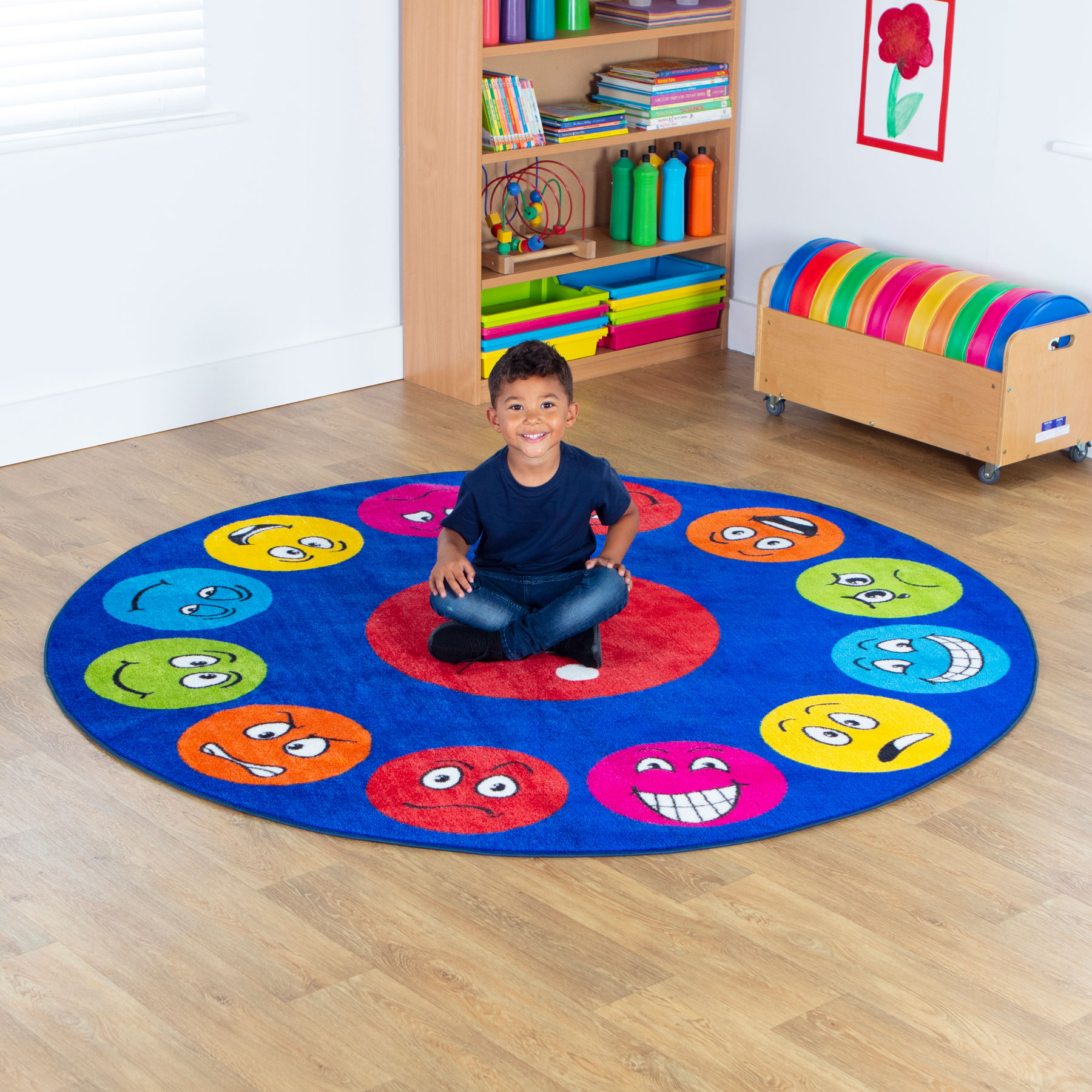 Emotions™ Faces Circular Carpet Furniture for Churches & Communities