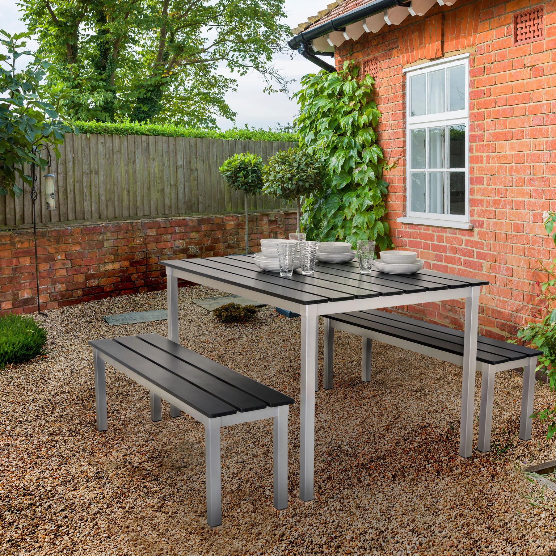 Enviro Eco Outdoor Rectangular Table Furniture for Churches & Communities