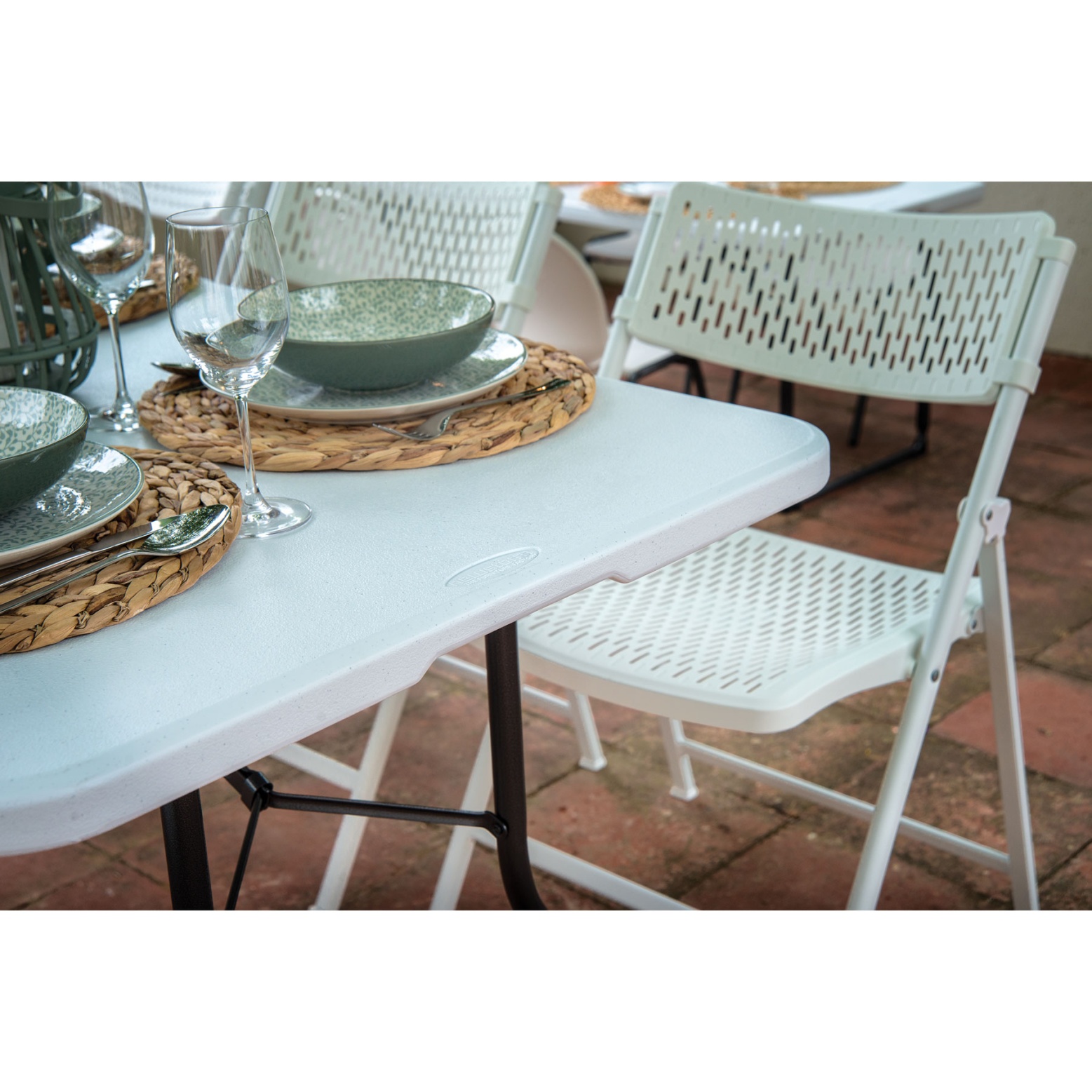 Newstorm Center-Poly-Folding Rectangular Table Furniture for Churches ...