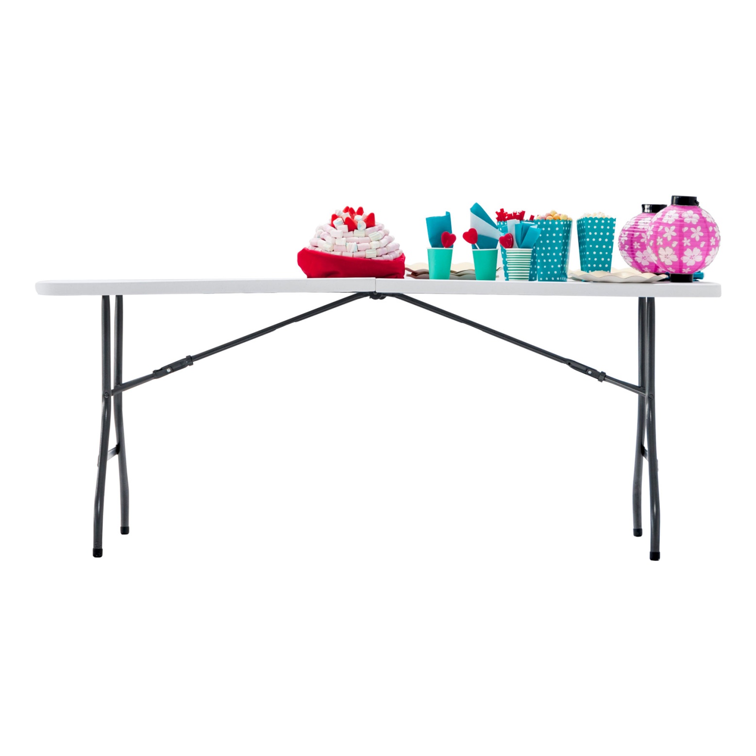 Newstorm Center-Poly-Folding Rectangular Table Furniture for Churches ...